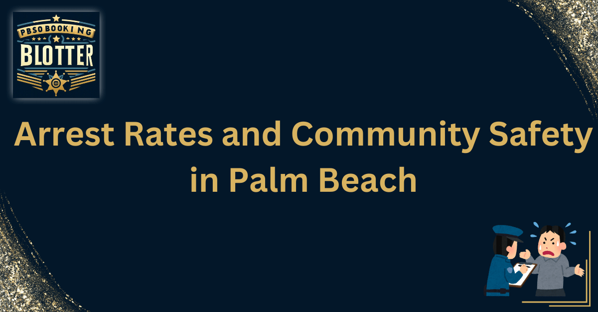 Arrest Rates and Community Safety in Palm Beach