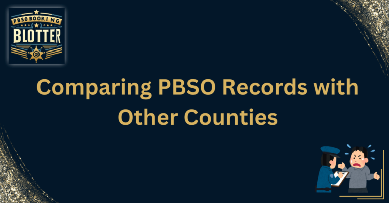 Comparing PBSO Records with Other Counties