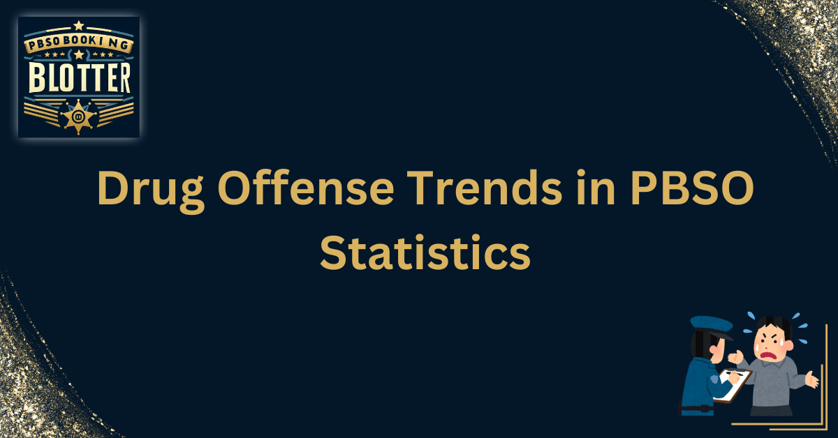 Drug Offense Trends in PBSO Statistics