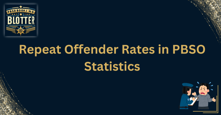 Repeat Offender Rates in PBSO Statistics